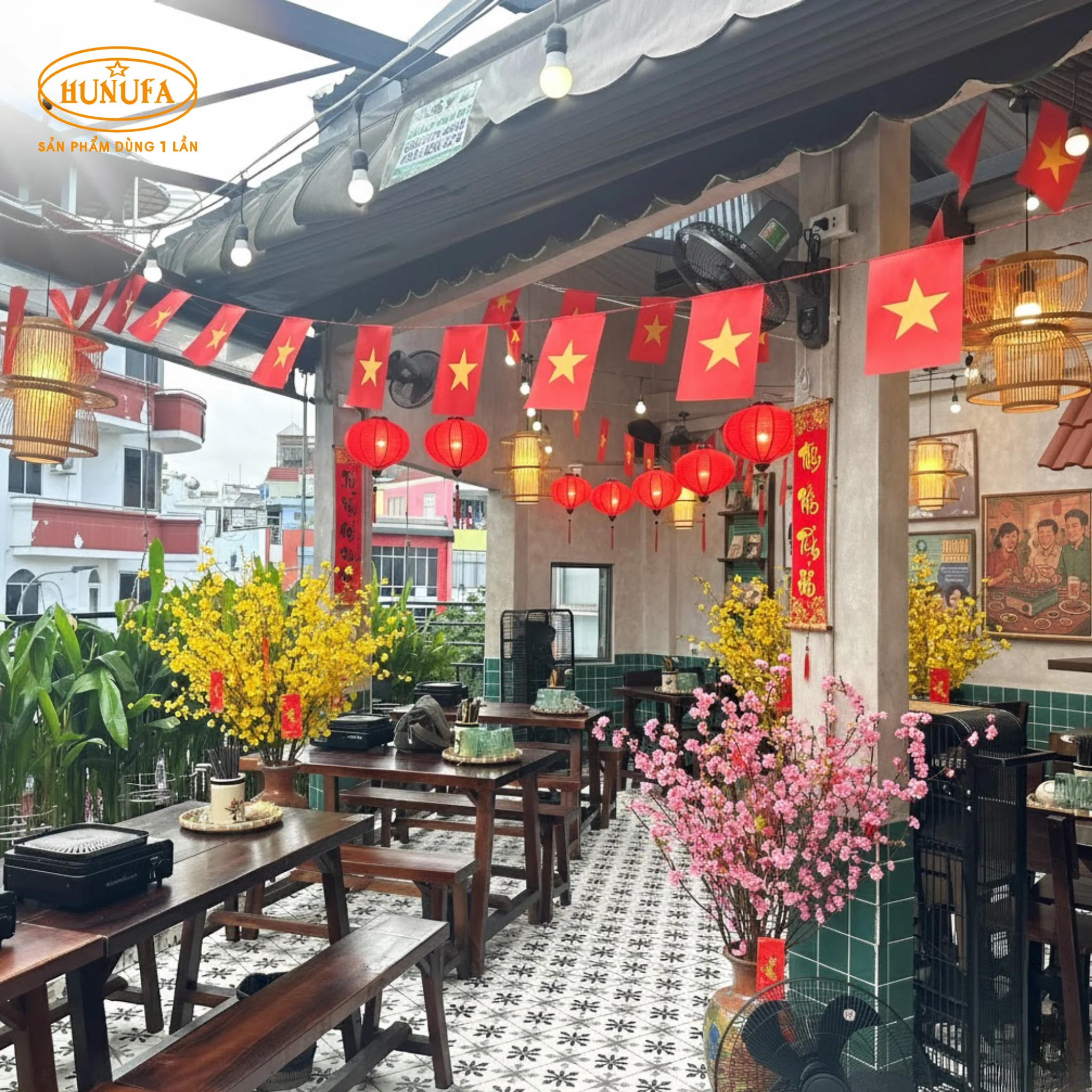 99+ Ý tưởng trang trí tết quán nhậu đơn giản, hút khách đầu năm