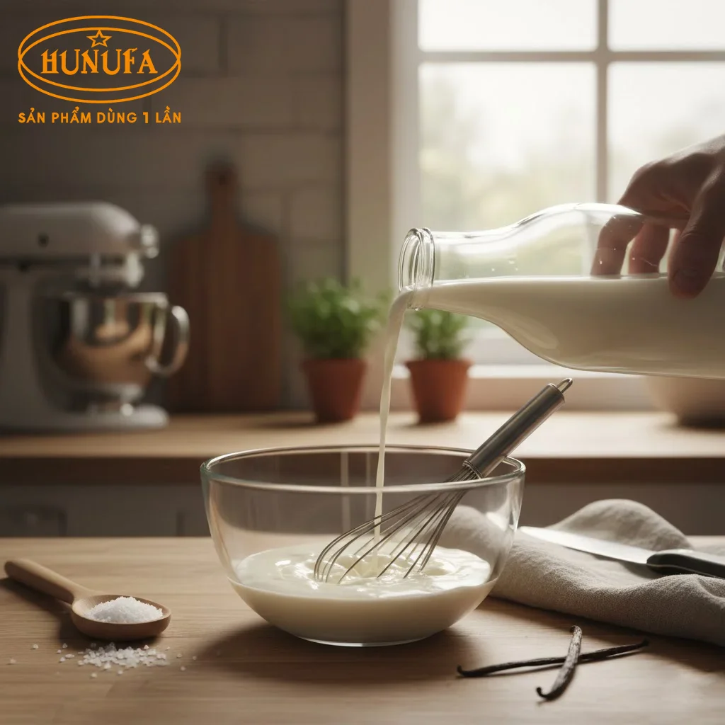 Cách Làm Kem Phô Mai Mặn Bằng Whipping Cream Đơn Giản