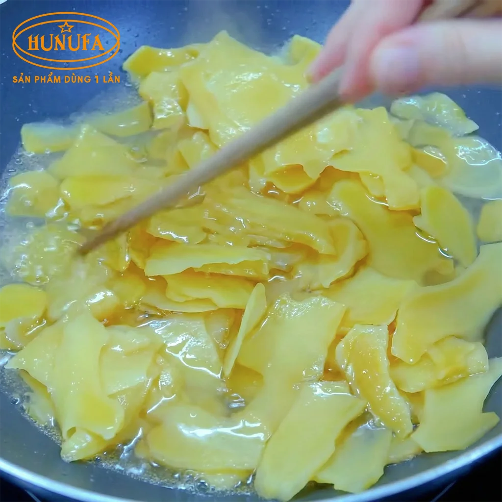 Cách làm mứt gừng trắng đẹp, bám nhiều đường