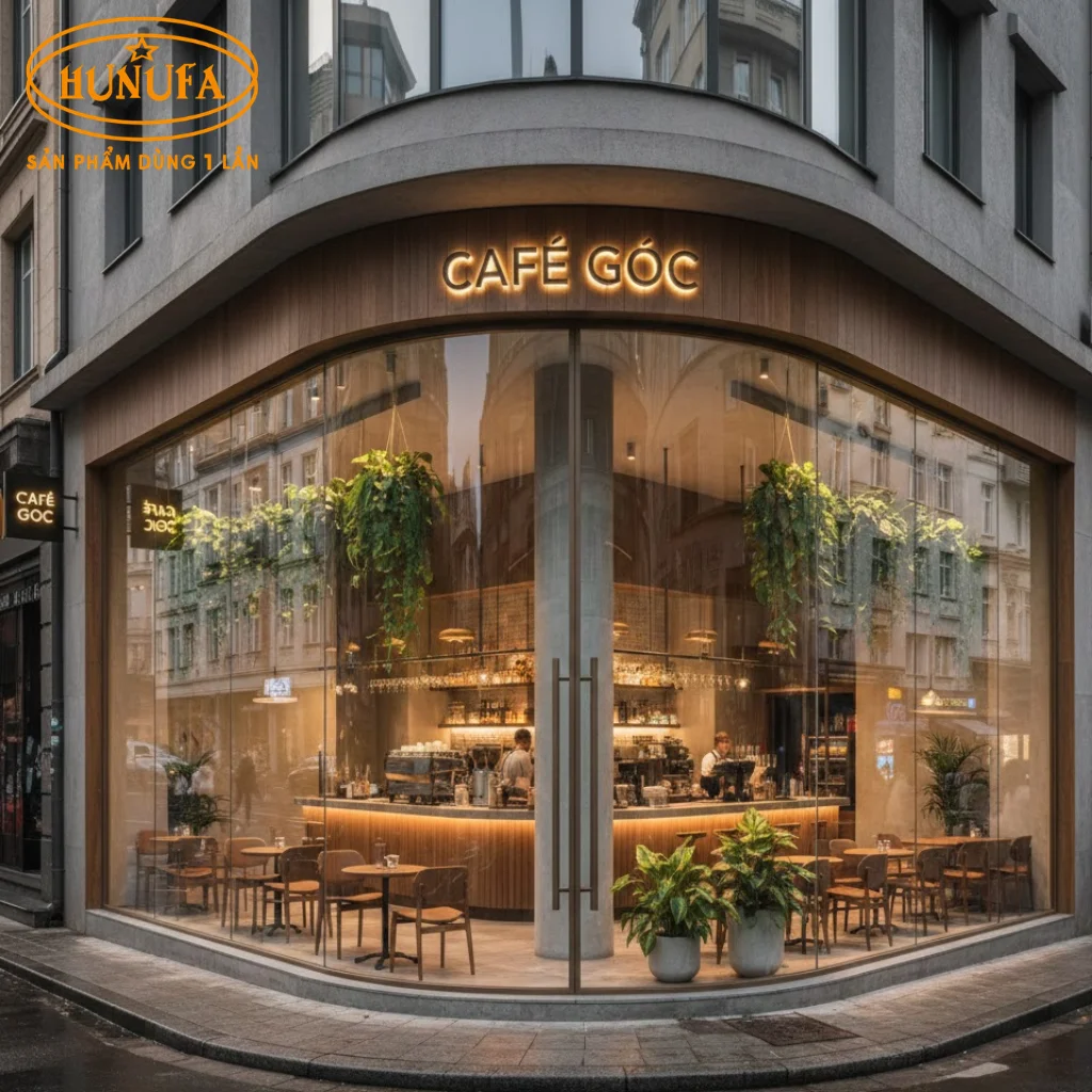 Top 10+ mẫu thiết kế quán cafe 2 mặt tiền dễ dàng thu hút khách