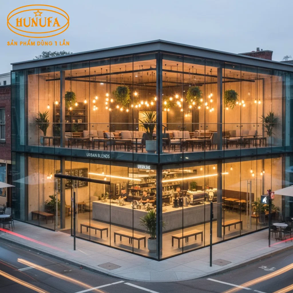 Top 10+ mẫu thiết kế quán cafe 2 mặt tiền dễ dàng thu hút khách