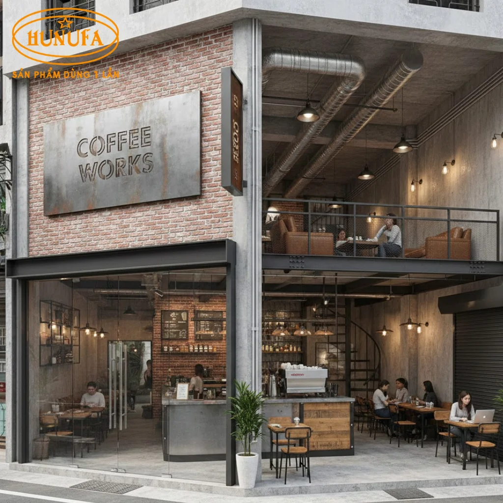 Top 10+ mẫu thiết kế quán cafe 2 mặt tiền dễ dàng thu hút khách