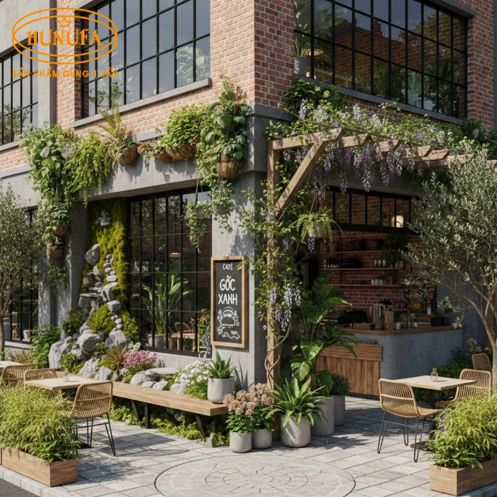 Top 10+ mẫu thiết kế quán cafe 2 mặt tiền dễ dàng thu hút khách