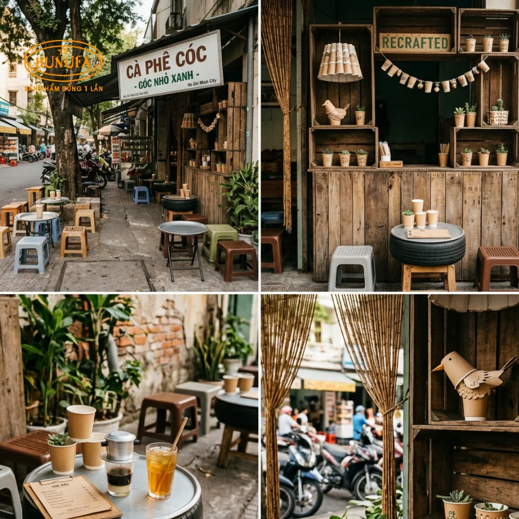 Cách trang trí quán cafe cóc: 15+ Ý tưởng decor độc đáo, tối ưu không gian