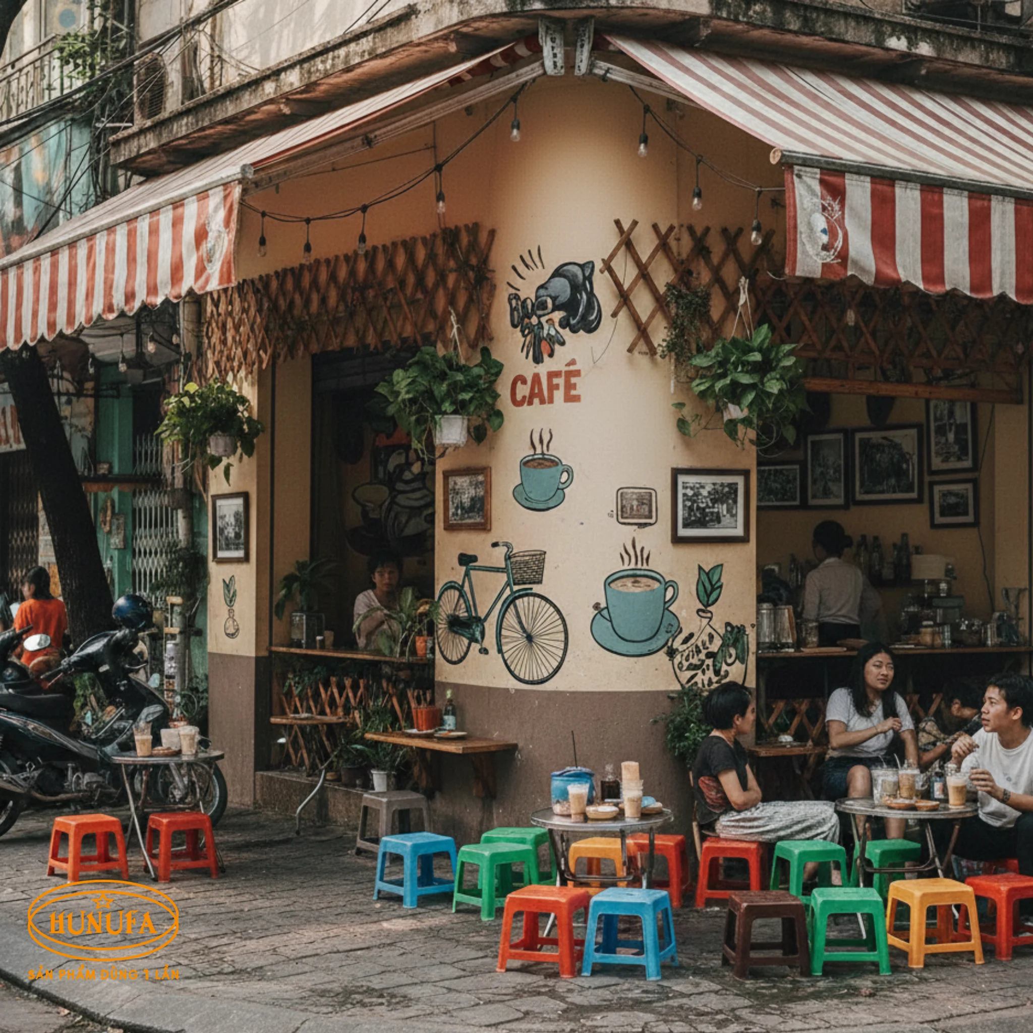 10 cách trang trí quán cafe cóc đẹp, ấn tượng mà vẫn hút khách