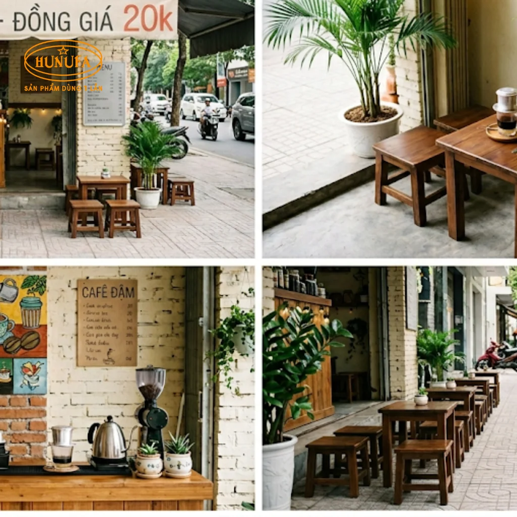 Cách trang trí quán cafe cóc: 15+ Ý tưởng decor độc đáo, tối ưu không gian