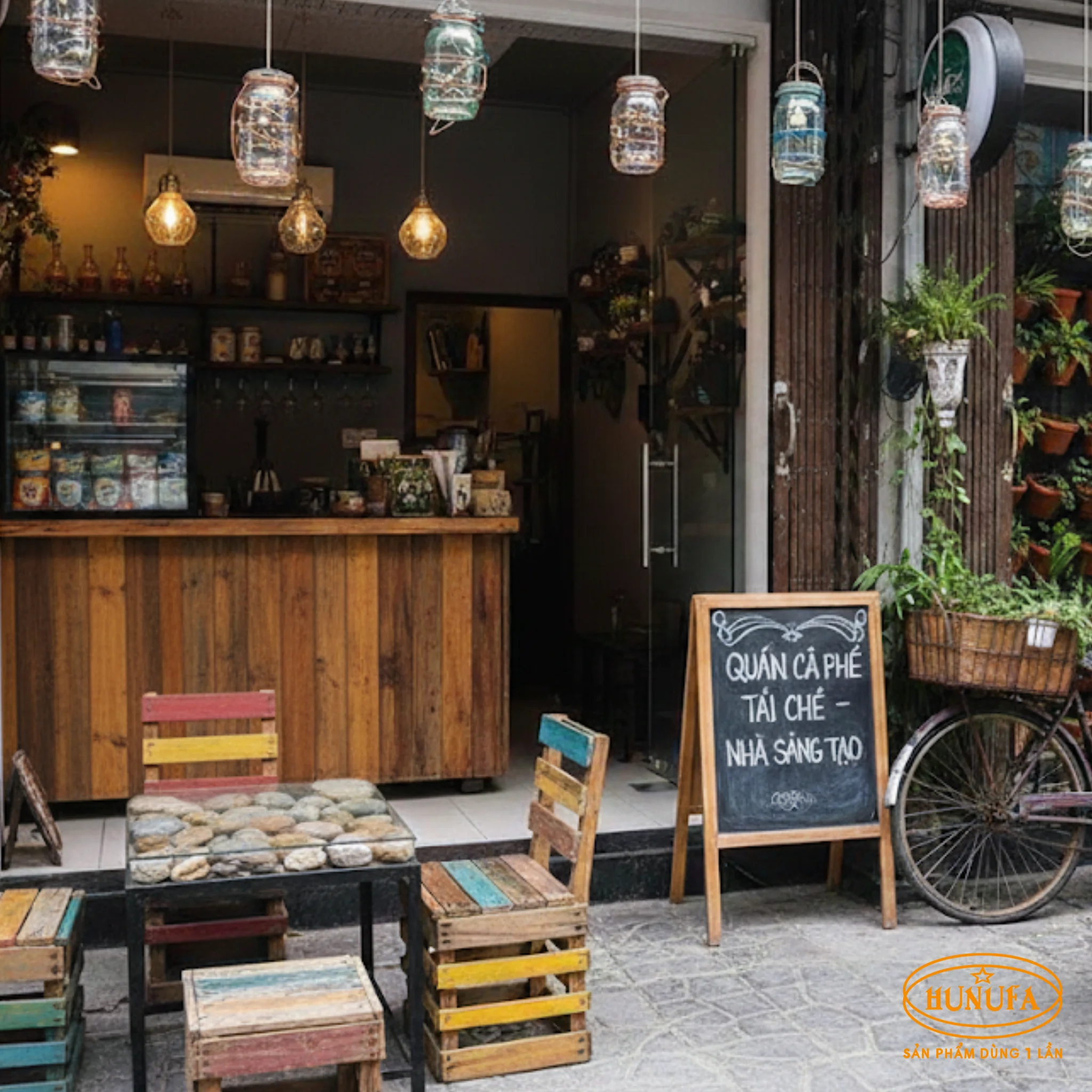 10 cách trang trí quán cafe cóc đẹp, ấn tượng mà vẫn hút khách