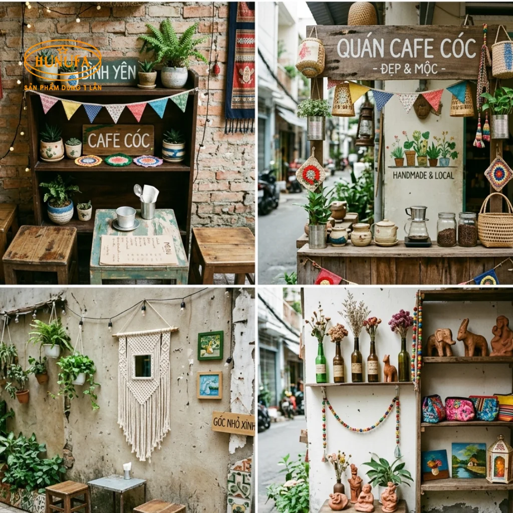 Cách trang trí quán cafe cóc: 15+ Ý tưởng decor độc đáo, tối ưu không gian