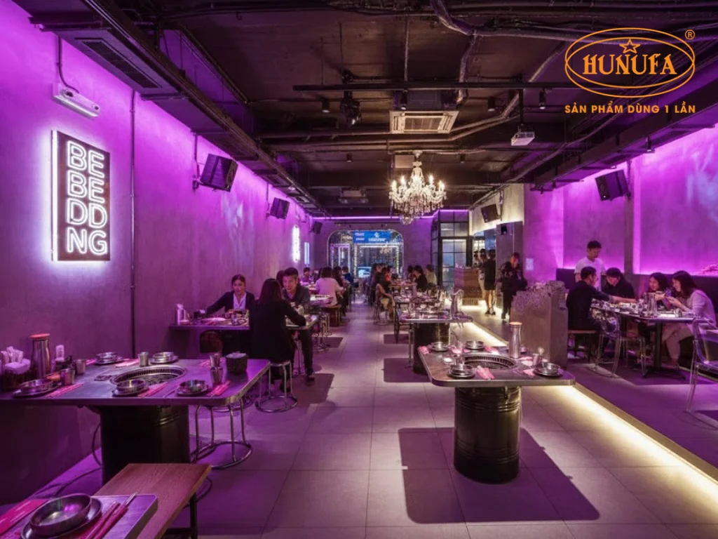 Cách trang trí quán nhậu