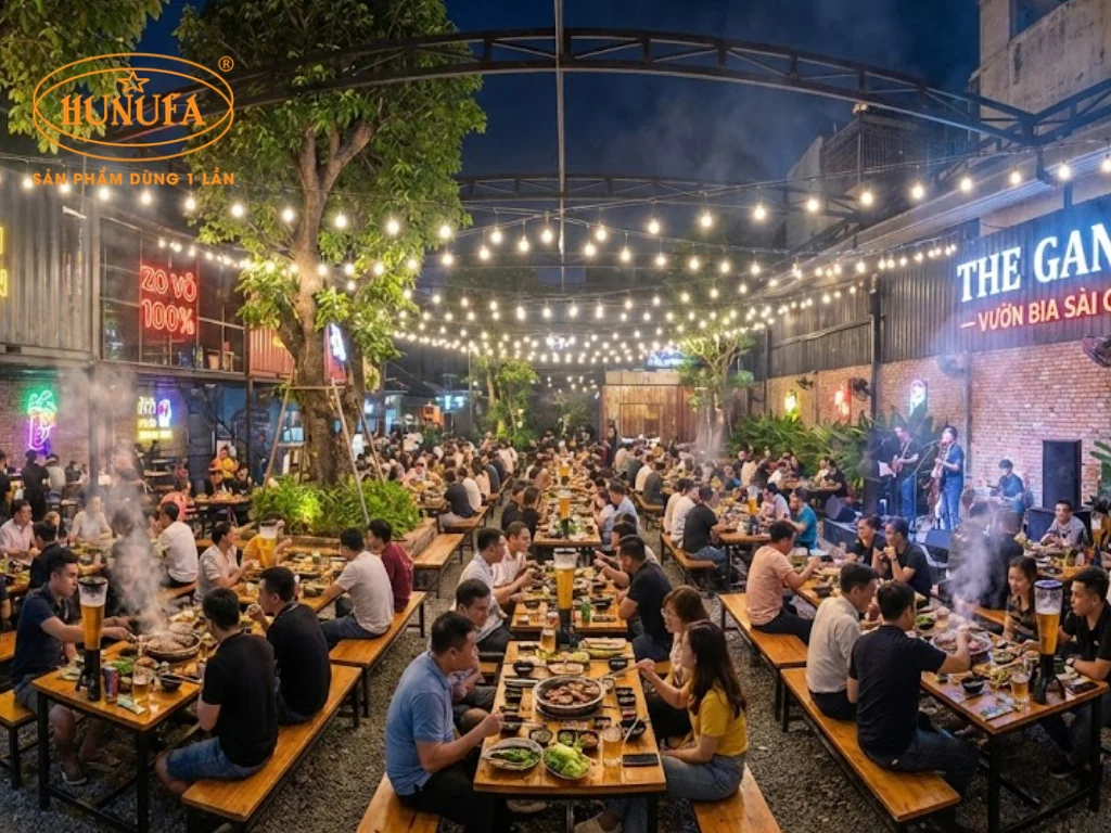 Cách trang trí quán nhậu