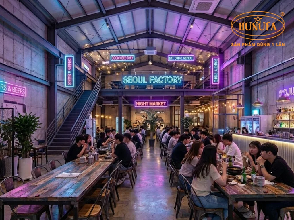 Cách trang trí quán nhậu