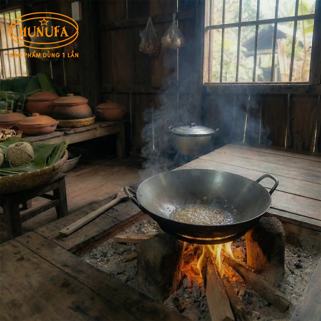 Cách xào nếp gói bánh tét dẻo thơm, đơn giản cho ngày Tết