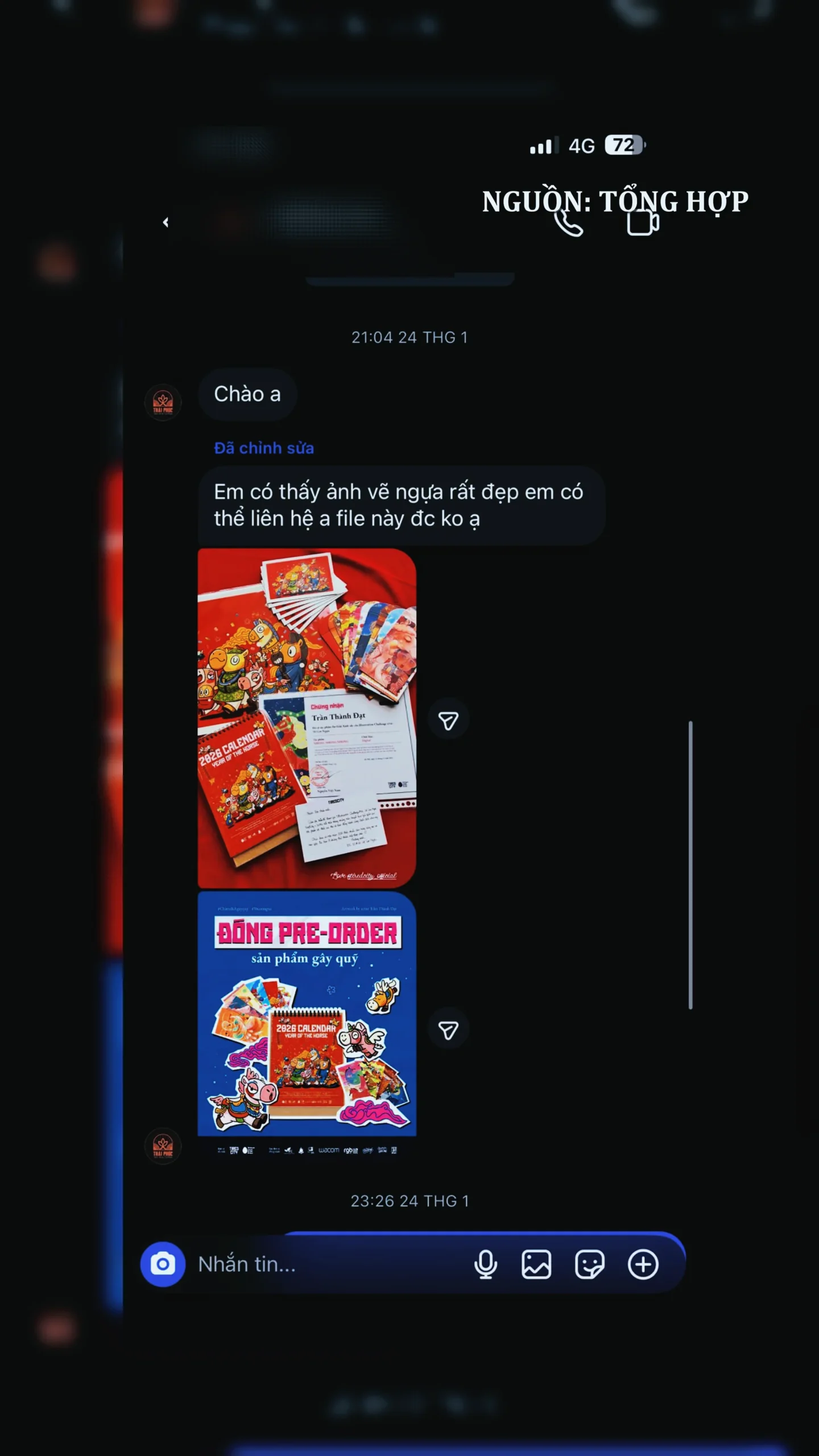 Chuỗi trà sữa tại Buôn Ma Thuột bị phản ánh liên quan bản quyền artwork trên ly