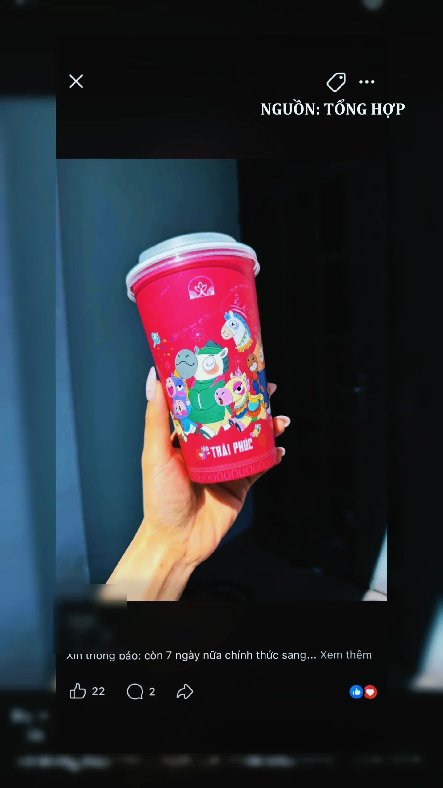 Chuỗi trà sữa tại Buôn Ma Thuột bị phản ánh liên quan bản quyền artwork trên ly