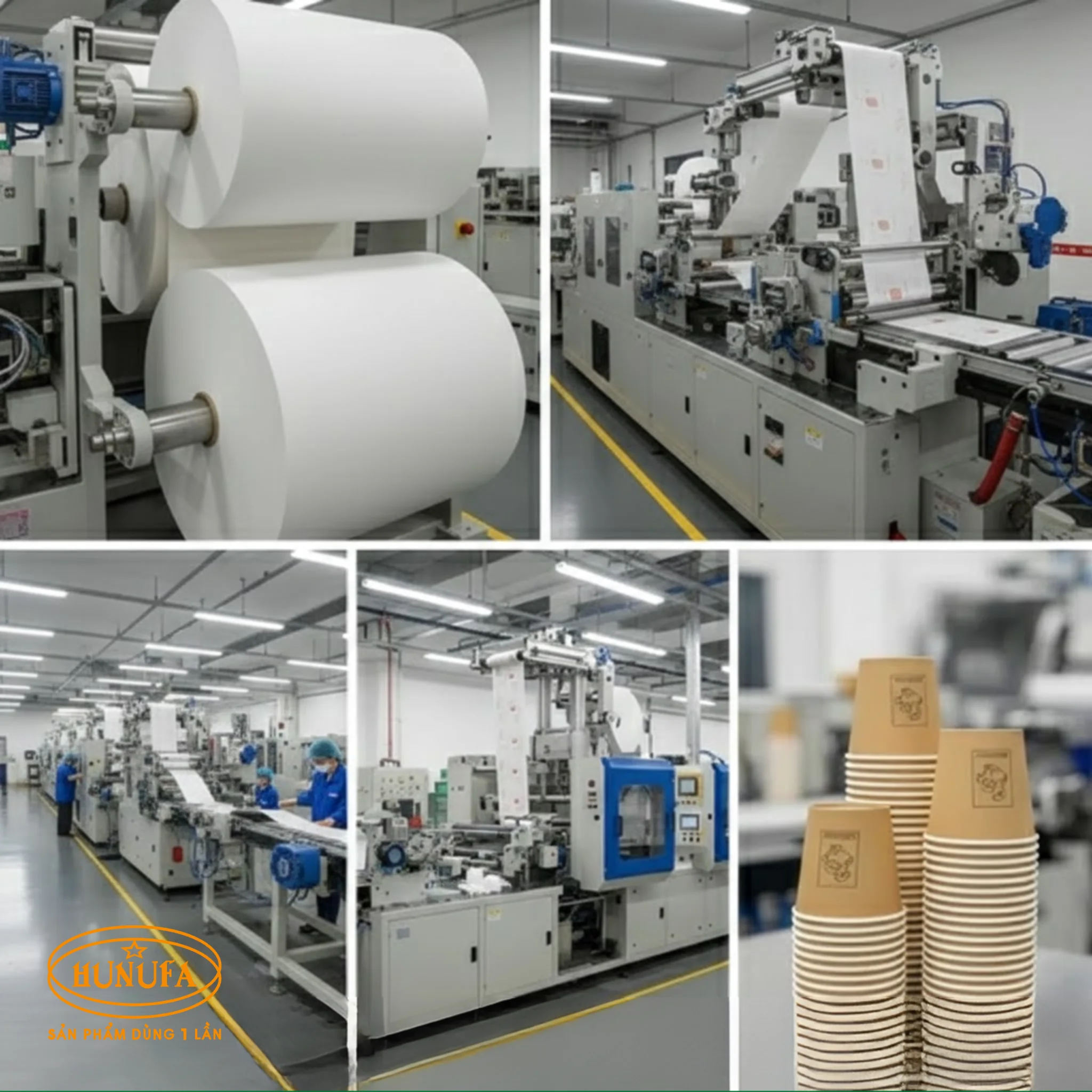 Tìm hiểu công nghệ sản xuất ly giấy hiện đại từ A-Z