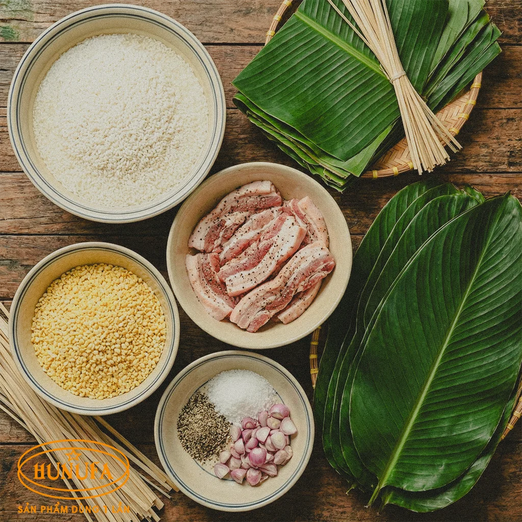 1kg nếp gói được bao nhiêu đoạn bánh tét