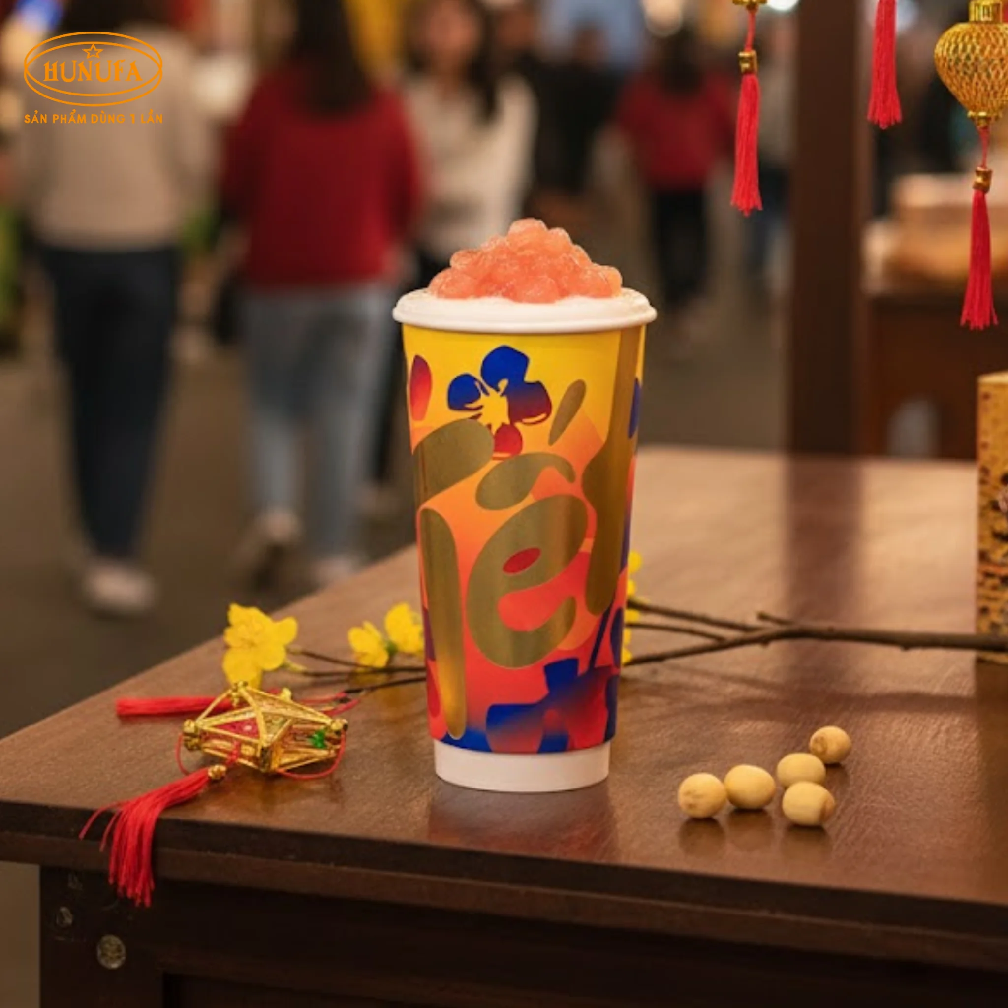 Đón Tết 2026 rộn ràng với Ly Sum Vầy Highlands