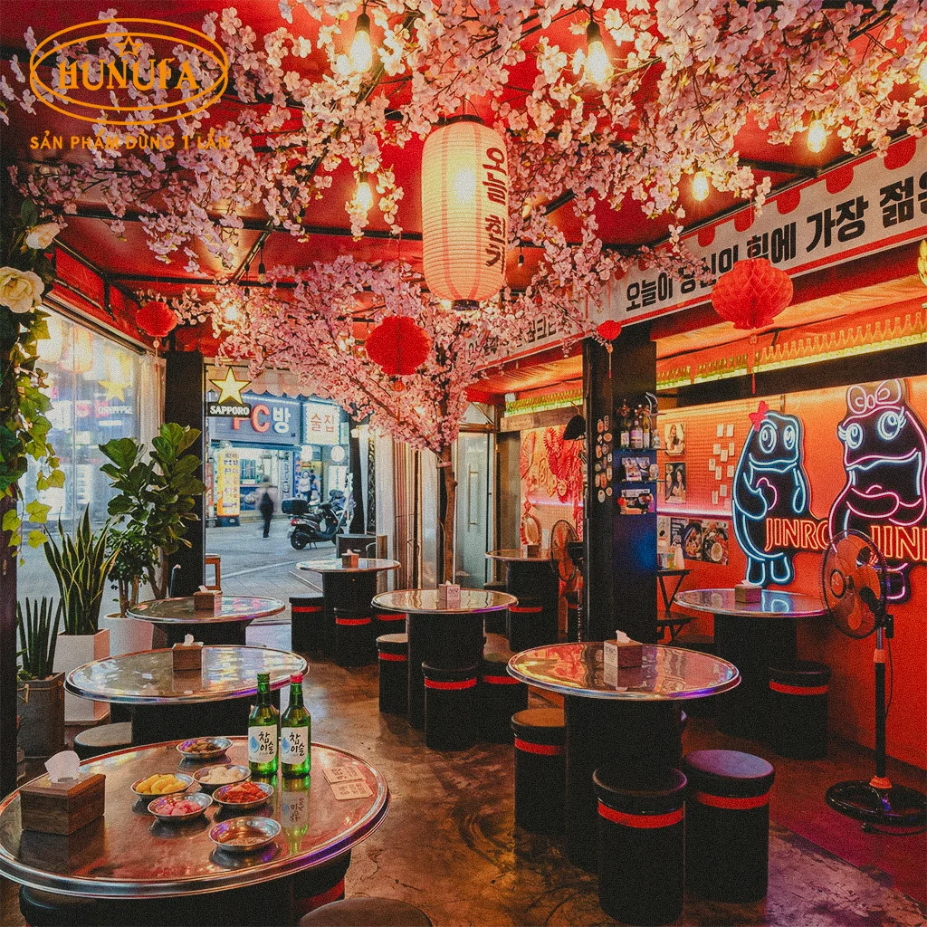 quán nhậu kiểu Hàn Quốc
