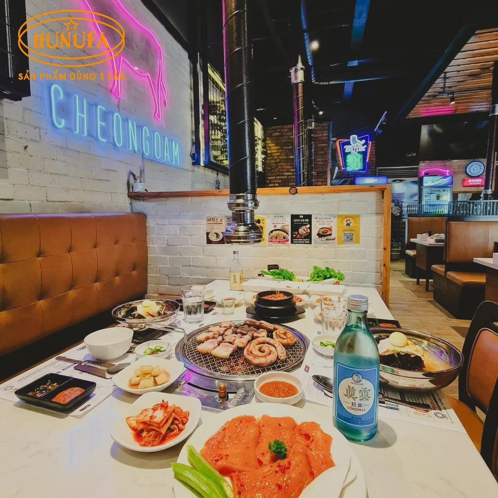 quán nhậu kiểu Hàn Quốc