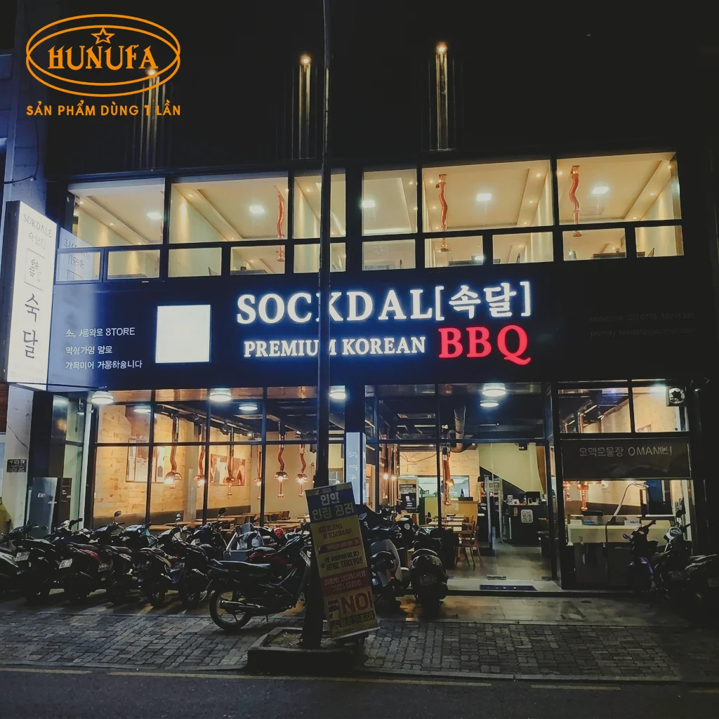 quán nhậu kiểu Hàn Quốc