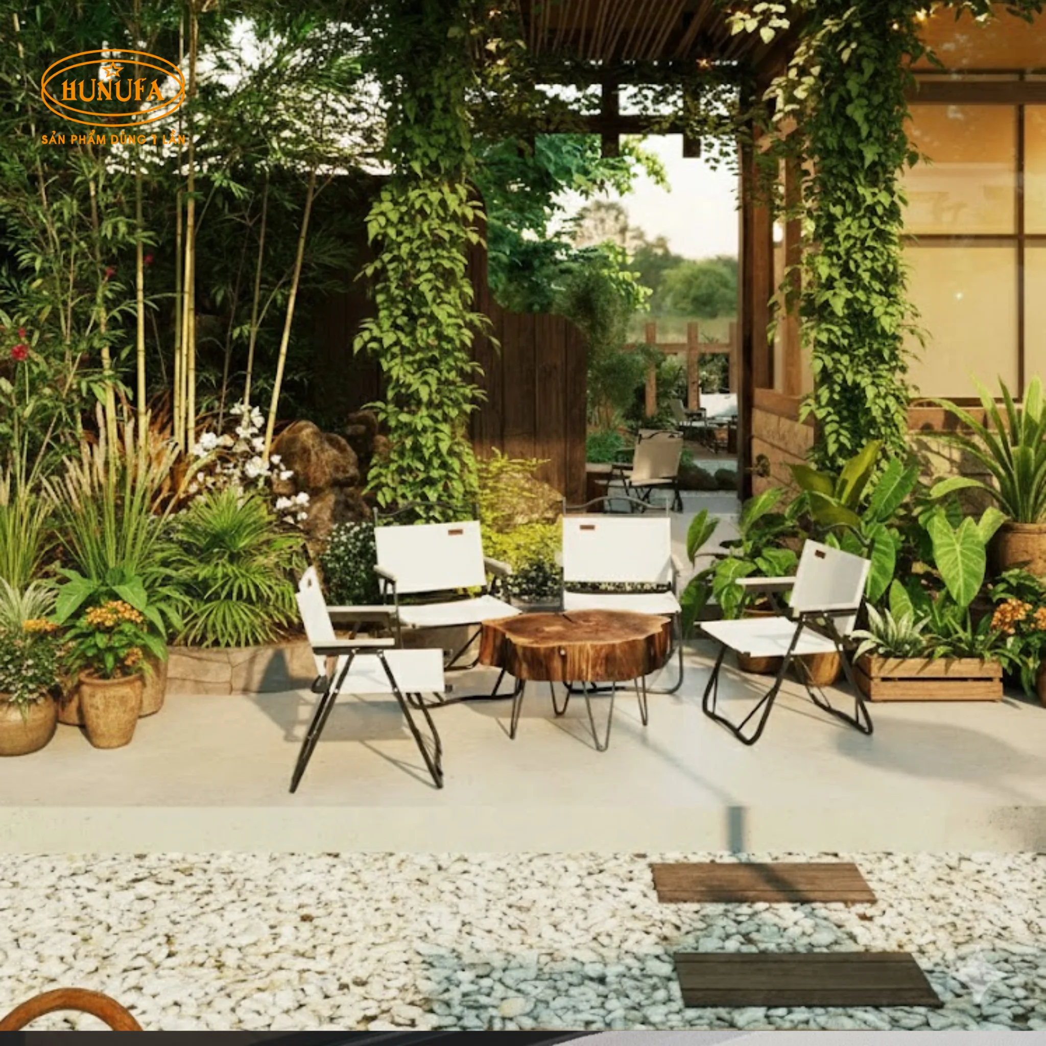 55+ Mẫu thiết kế quán cafe cây xanh đơn giản, giá rẻ, nhiều phong cách