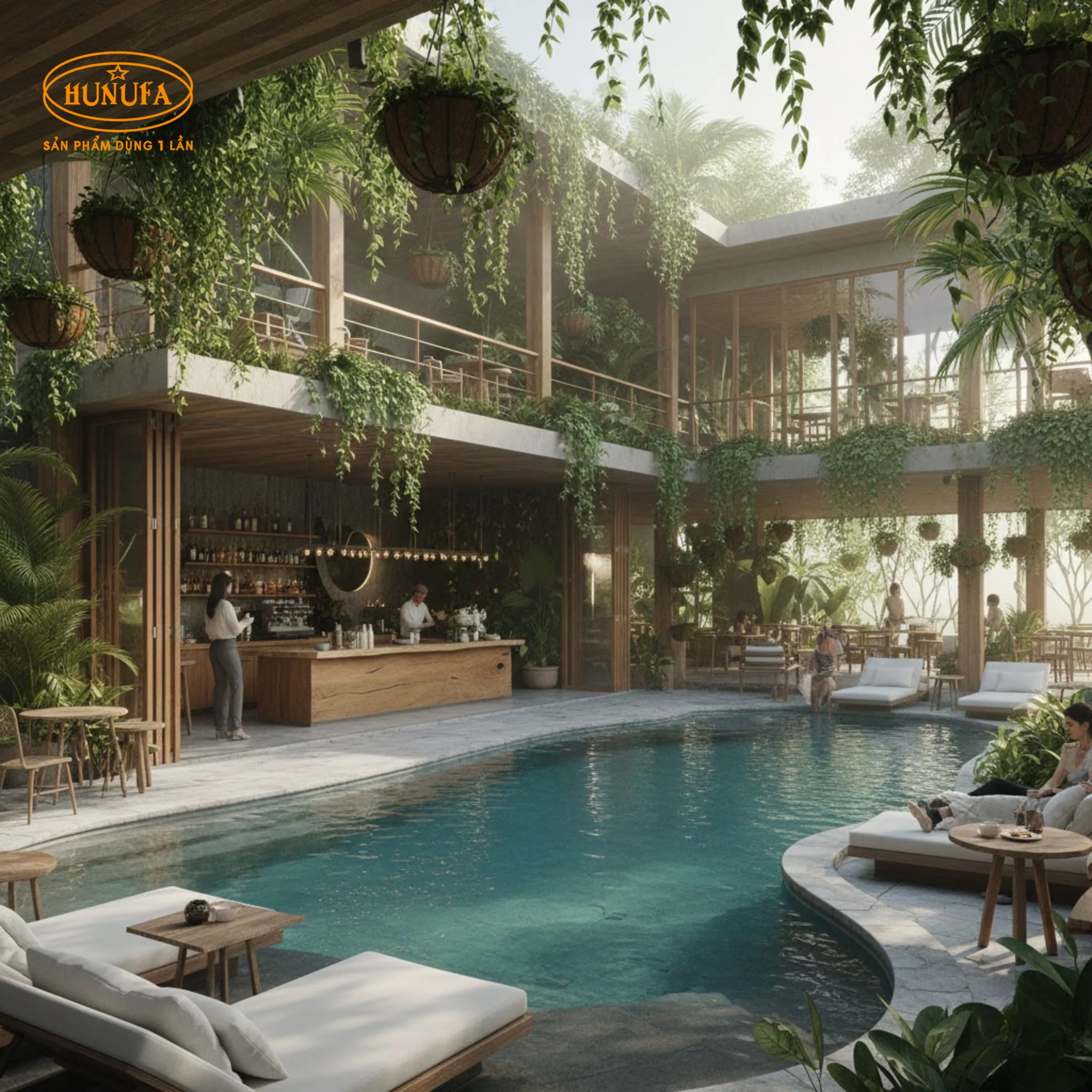 55+ Mẫu thiết kế quán cafe cây xanh đơn giản, giá rẻ, nhiều phong cách