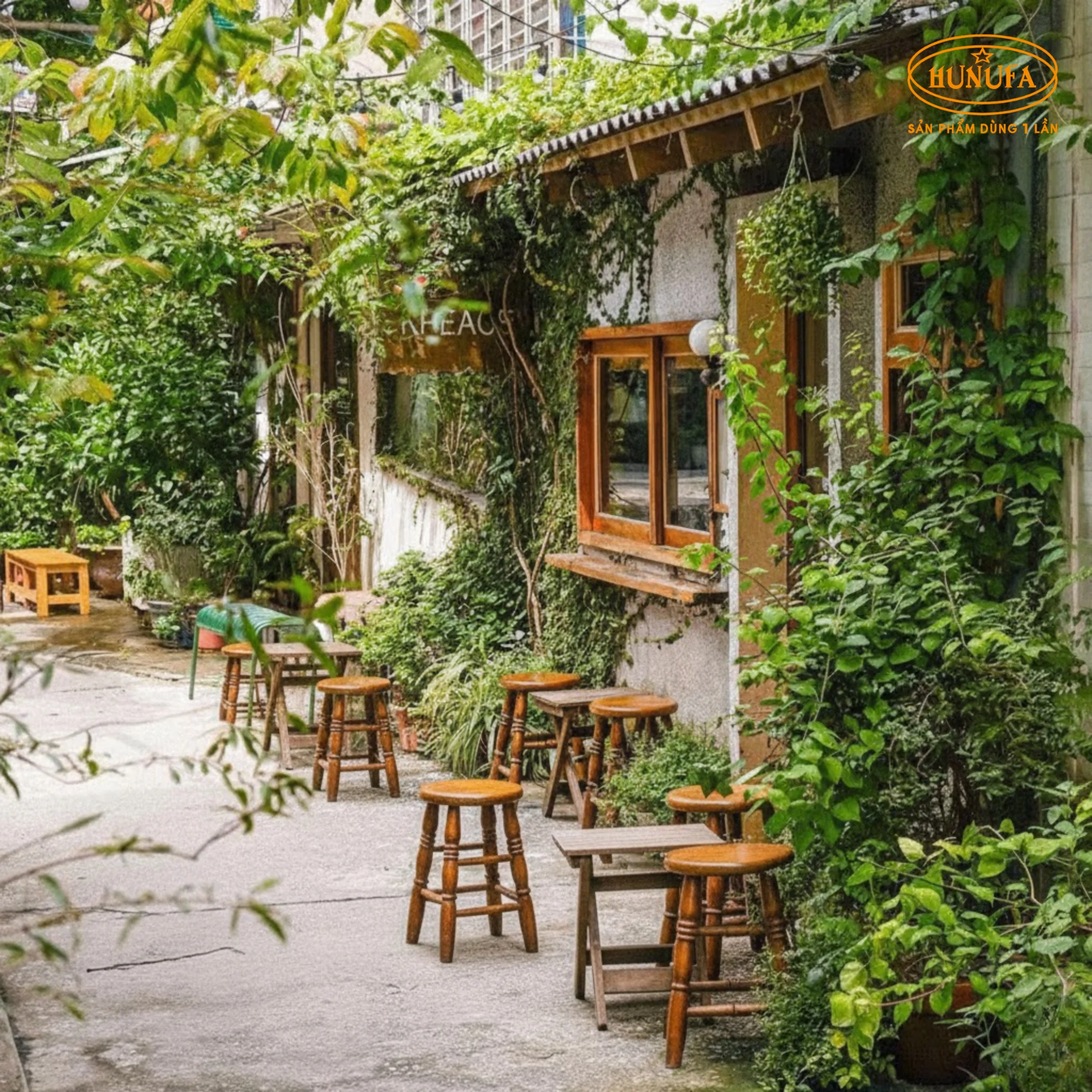 55+ Mẫu thiết kế quán cafe cây xanh đơn giản, giá rẻ, nhiều phong cách