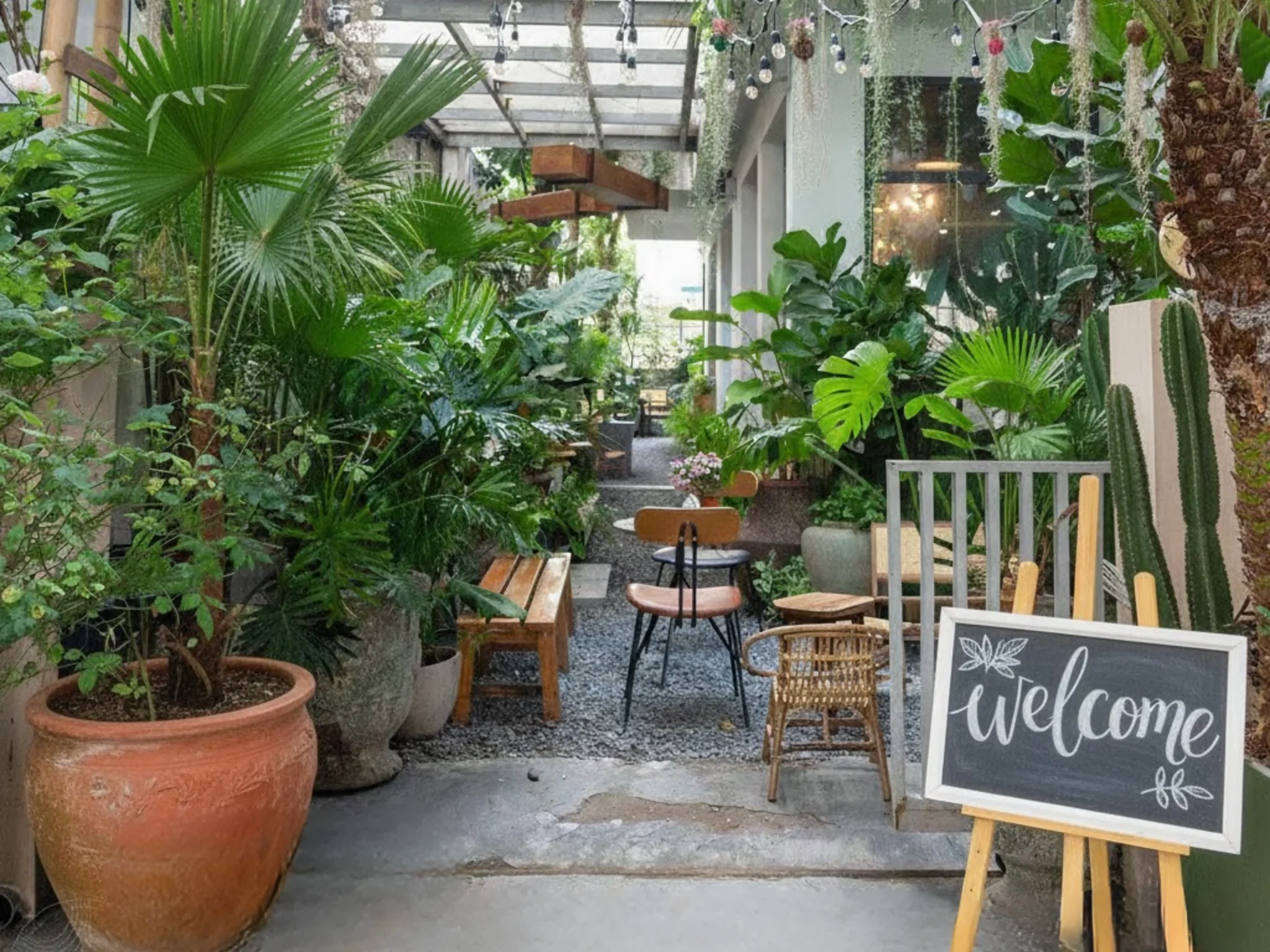 55+ Mẫu thiết kế quán cafe cây xanh đơn giản, giá rẻ, nhiều phong cách