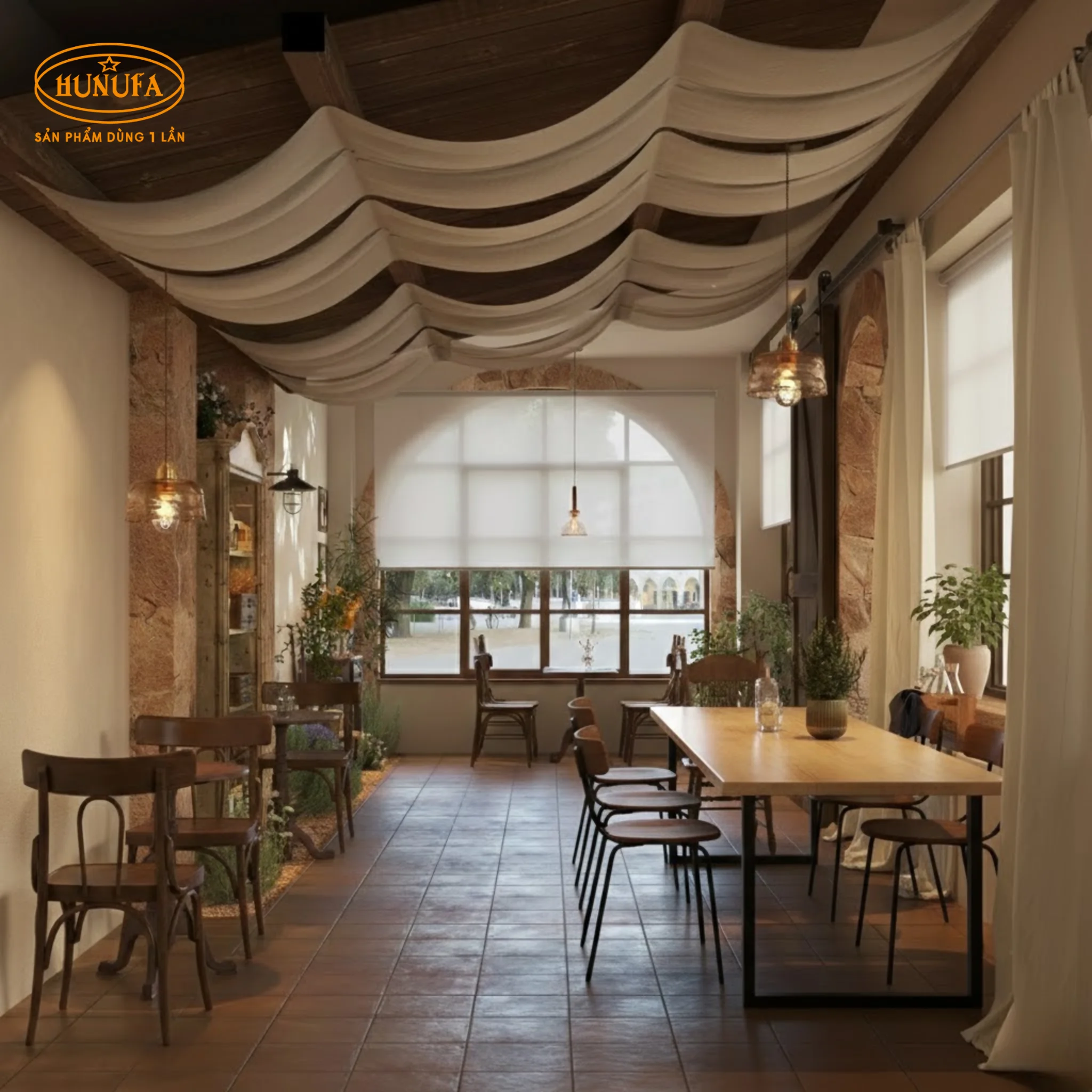 50+ Ý tưởng trang trí cửa sổ quán cafe đẹp, nổi bật, đa dạng phong cách