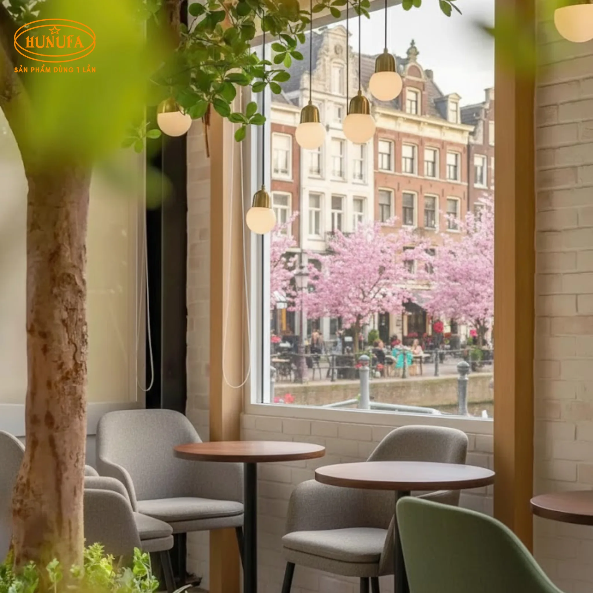 50+ Ý tưởng trang trí cửa sổ quán cafe đẹp, nổi bật, đa dạng phong cách