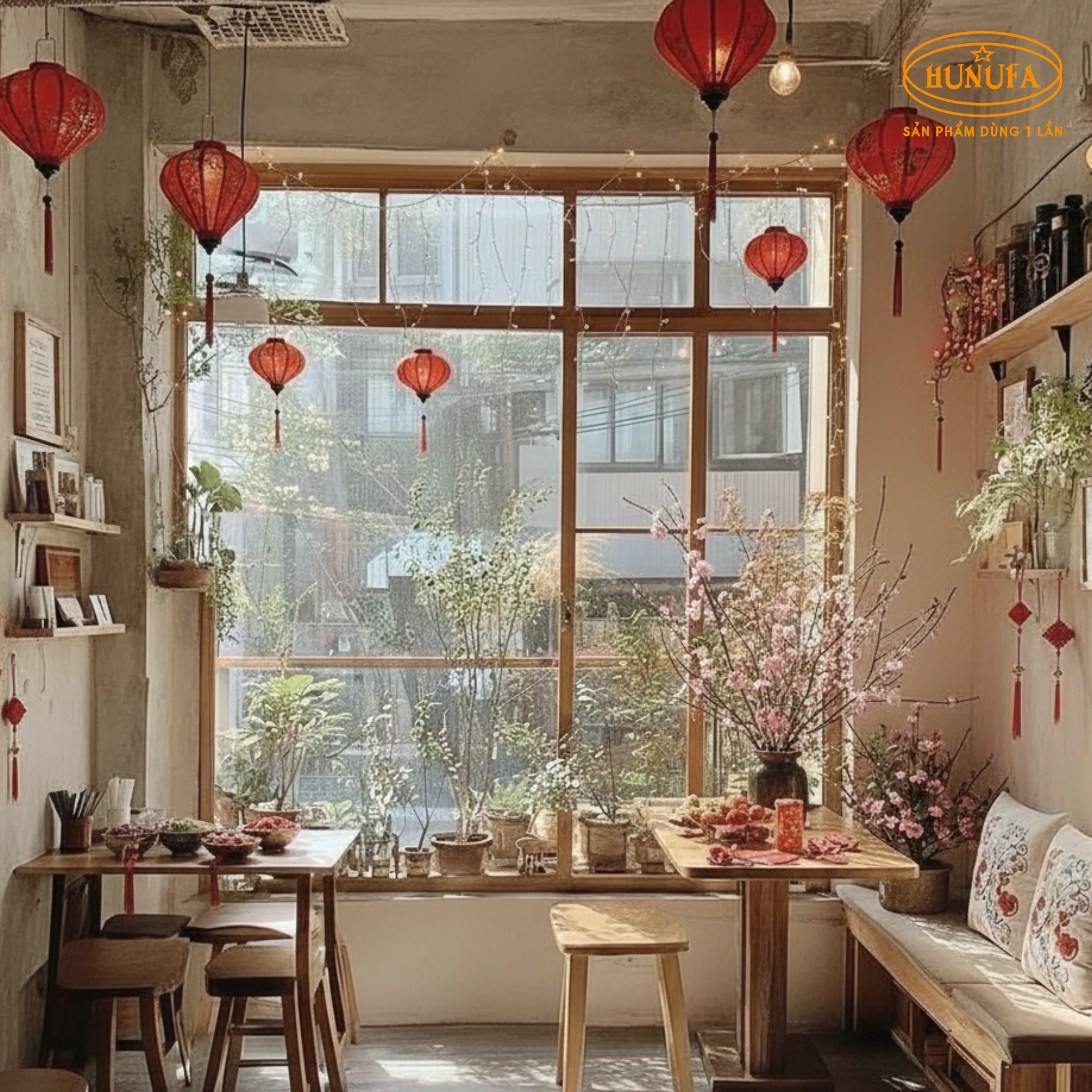 30+ Mẫu trang trí góc quán cafe đẹp, chụp ảnh check-in hút khách hiệu quả