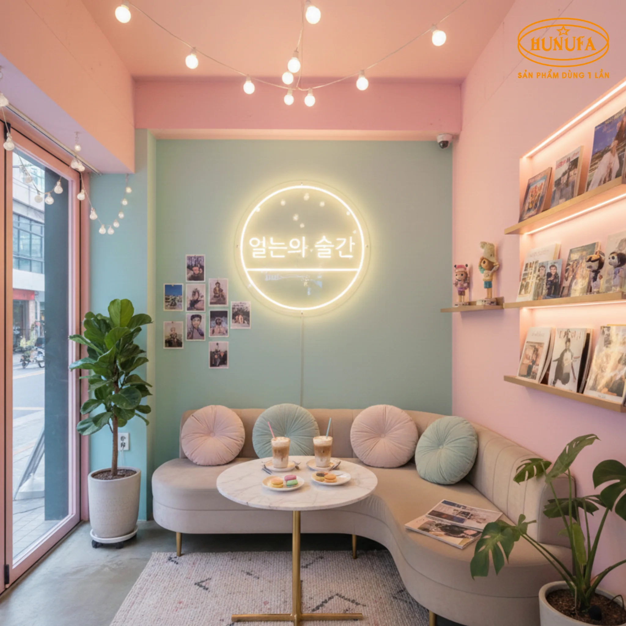 30+ Mẫu trang trí góc quán cafe đẹp, chụp ảnh check-in hút khách hiệu quả