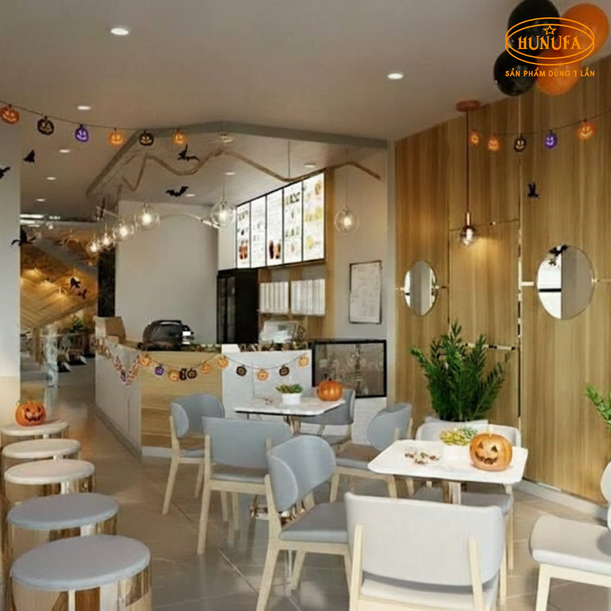 30+ Mẫu trang trí góc quán cafe đẹp, chụp ảnh check-in hút khách hiệu quả
