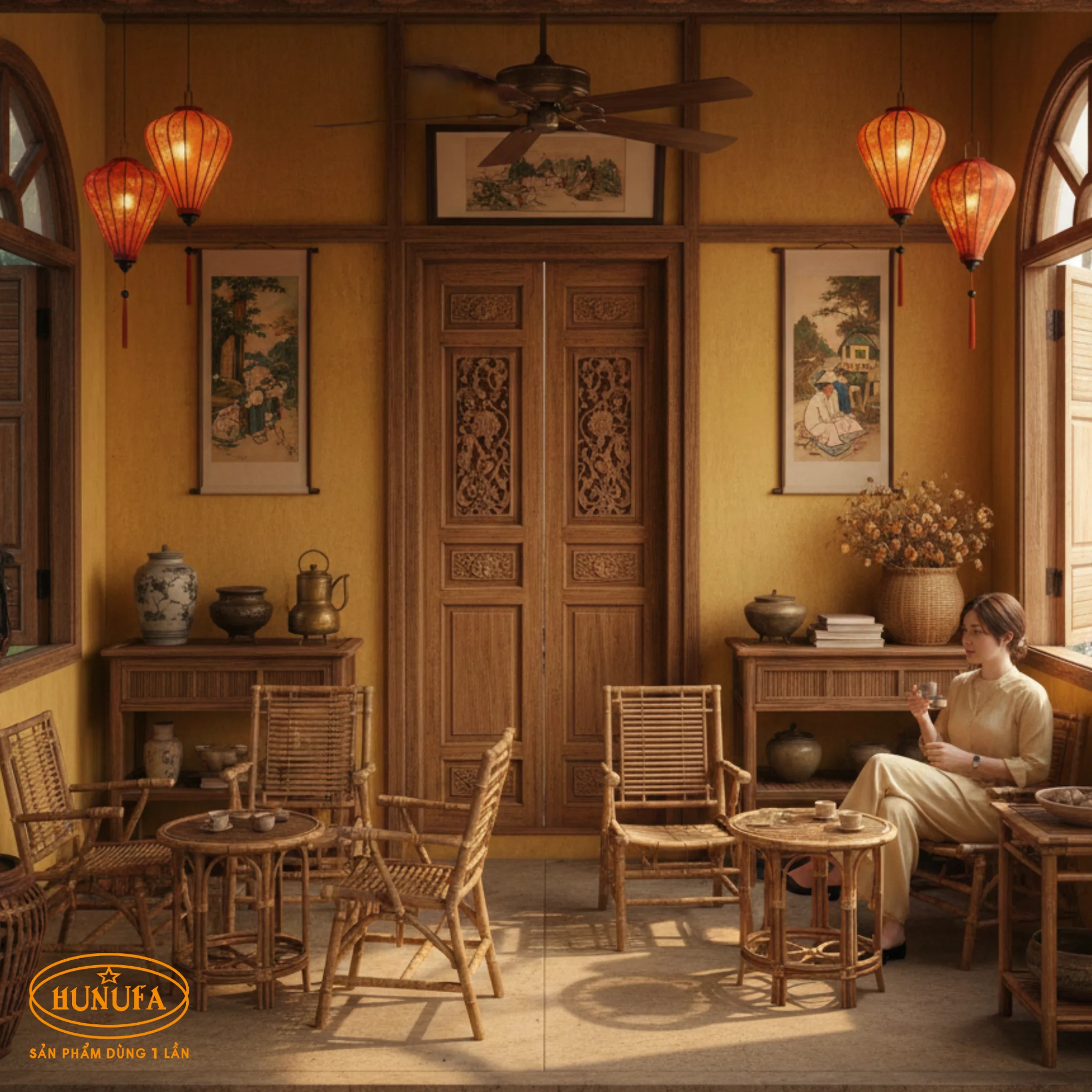 15+ Mẫu trang trí quán cafe phong cách cổ điển đẹp, sang trọng, dễ hút khách