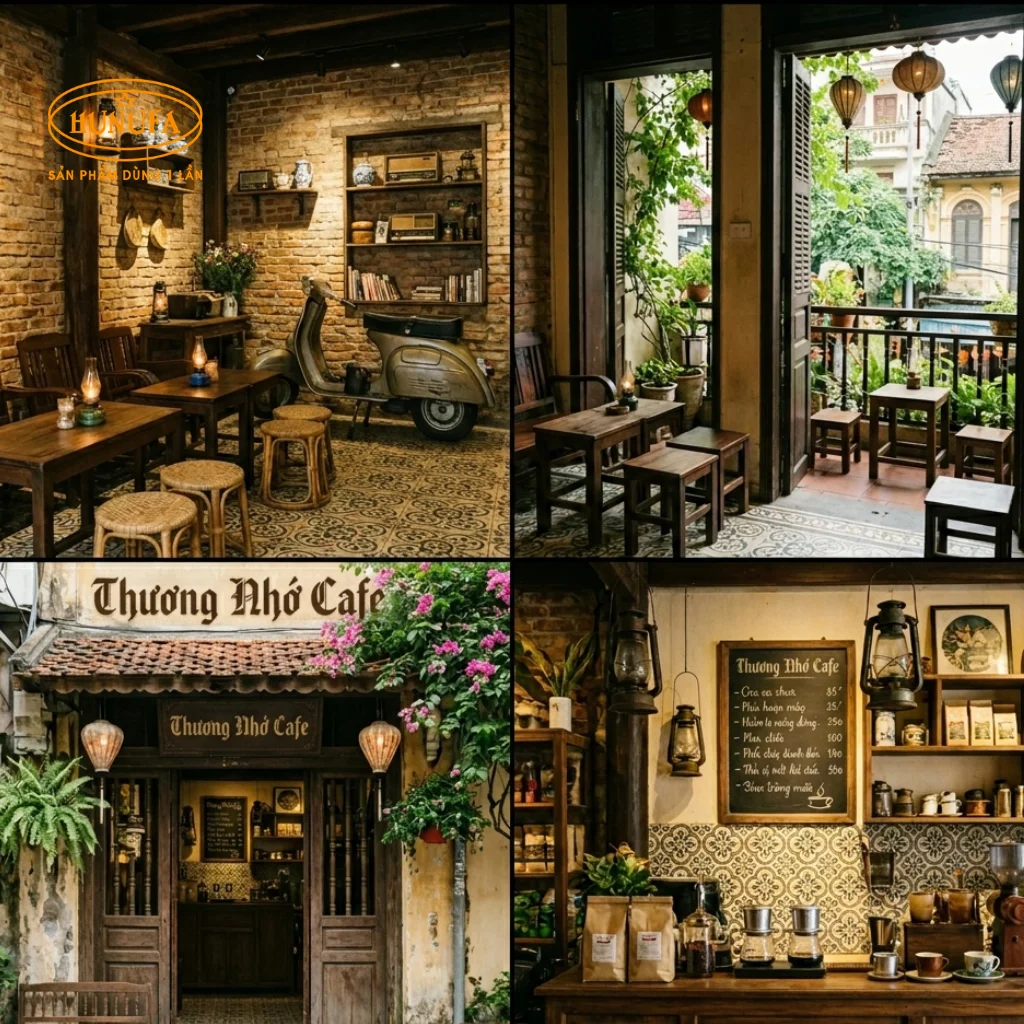 15+ Mẫu trang trí quán cafe phong cách cổ điển đẹp, sang trọng được ưa chuộng nhất