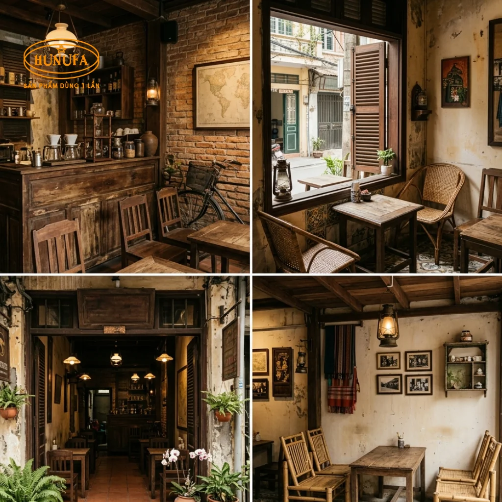 15+ Mẫu trang trí quán cafe phong cách cổ điển đẹp, sang trọng được ưa chuộng nhất