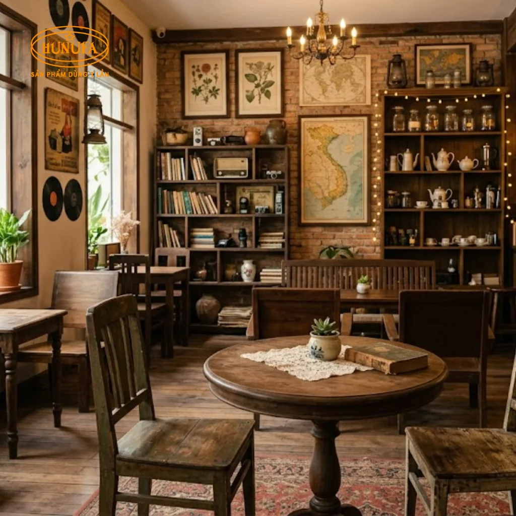 30+ Mẫu trang trí quán cafe phong cách cổ điển đẹp, sang trọng và tinh tế