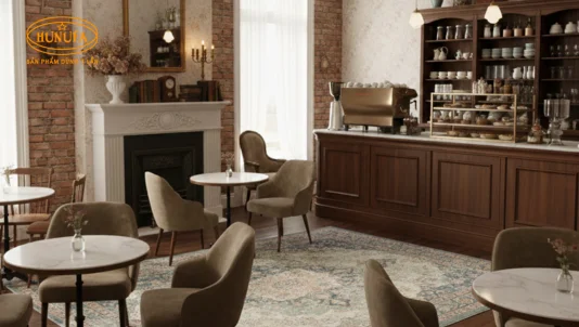 15+ Mẫu trang trí quán cafe phong cách cổ điển đẹp, sang trọng được ưa chuộng nhất