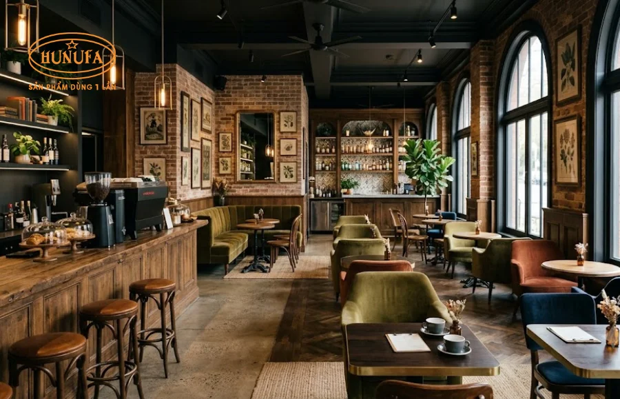 30+ Mẫu trang trí quán cafe phong cách cổ điển đẹp, sang trọng và tinh tế