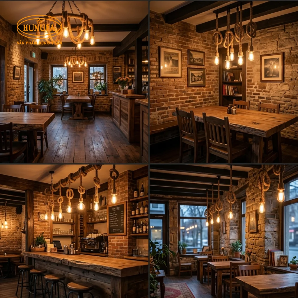 trang trí quán cafe phong cách cổ điển