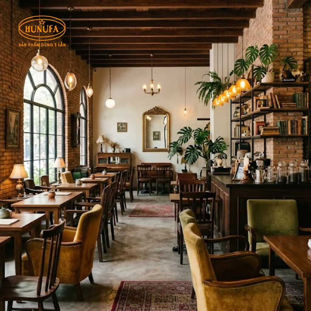 30+ Mẫu trang trí quán cafe phong cách cổ điển đẹp, sang trọng và tinh tế