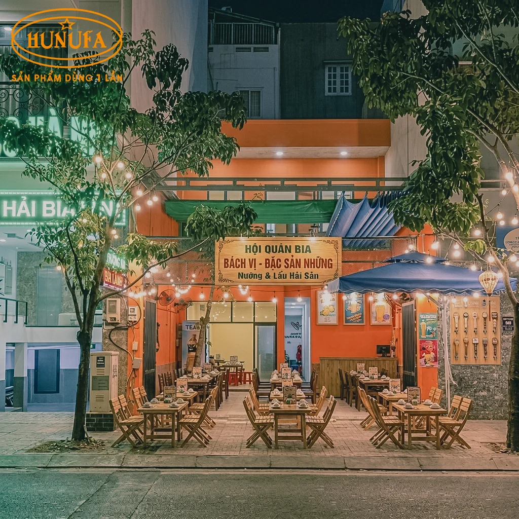 trang trí quán nhậu nhỏ