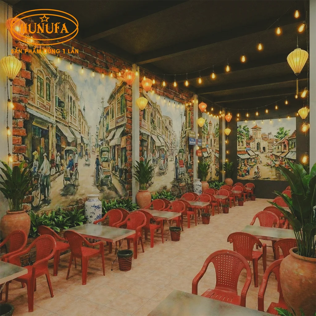 trang trí quán nhậu nhỏ