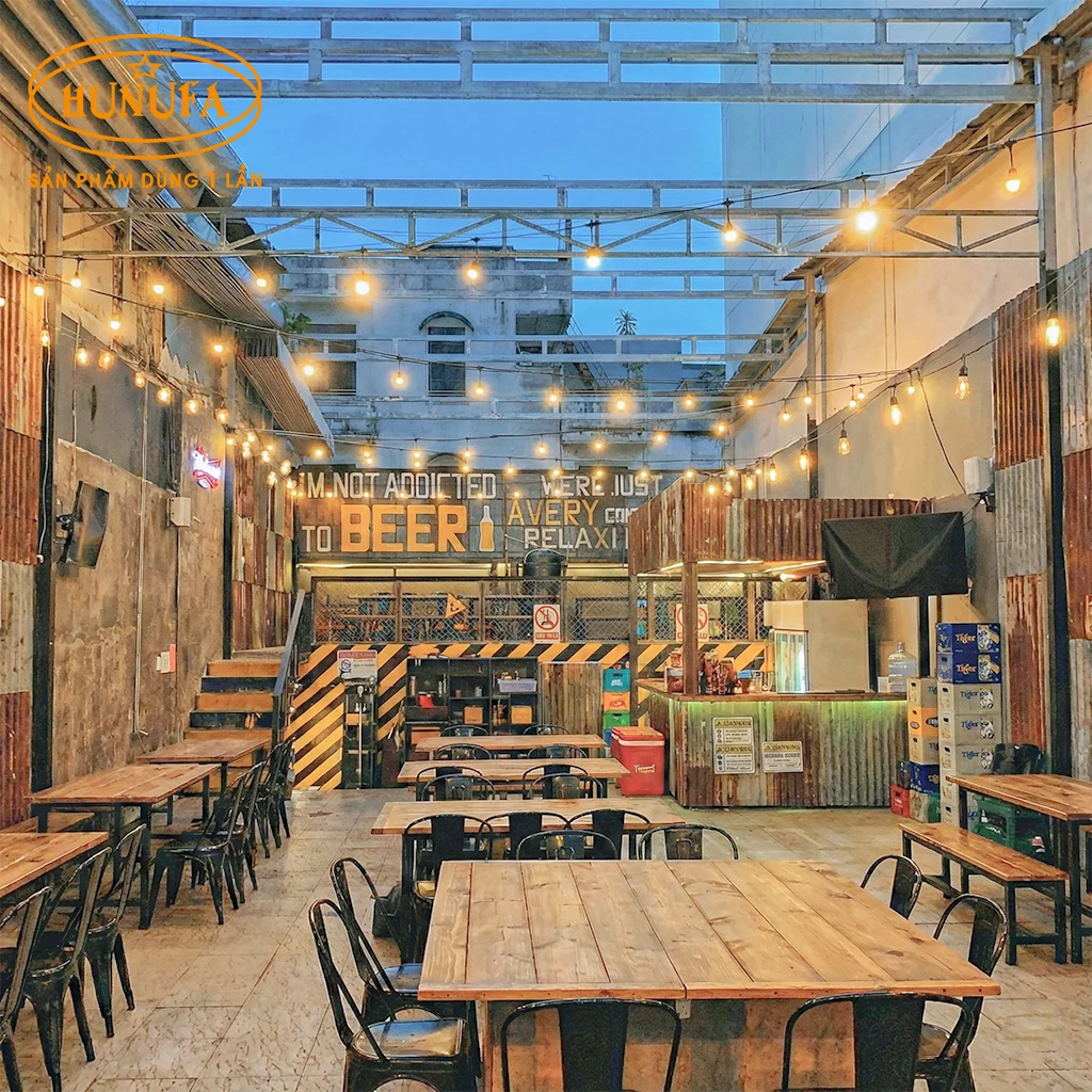 trang trí quán nhậu nhỏ