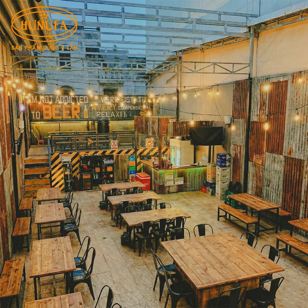trang trí quán nhậu nhỏ
