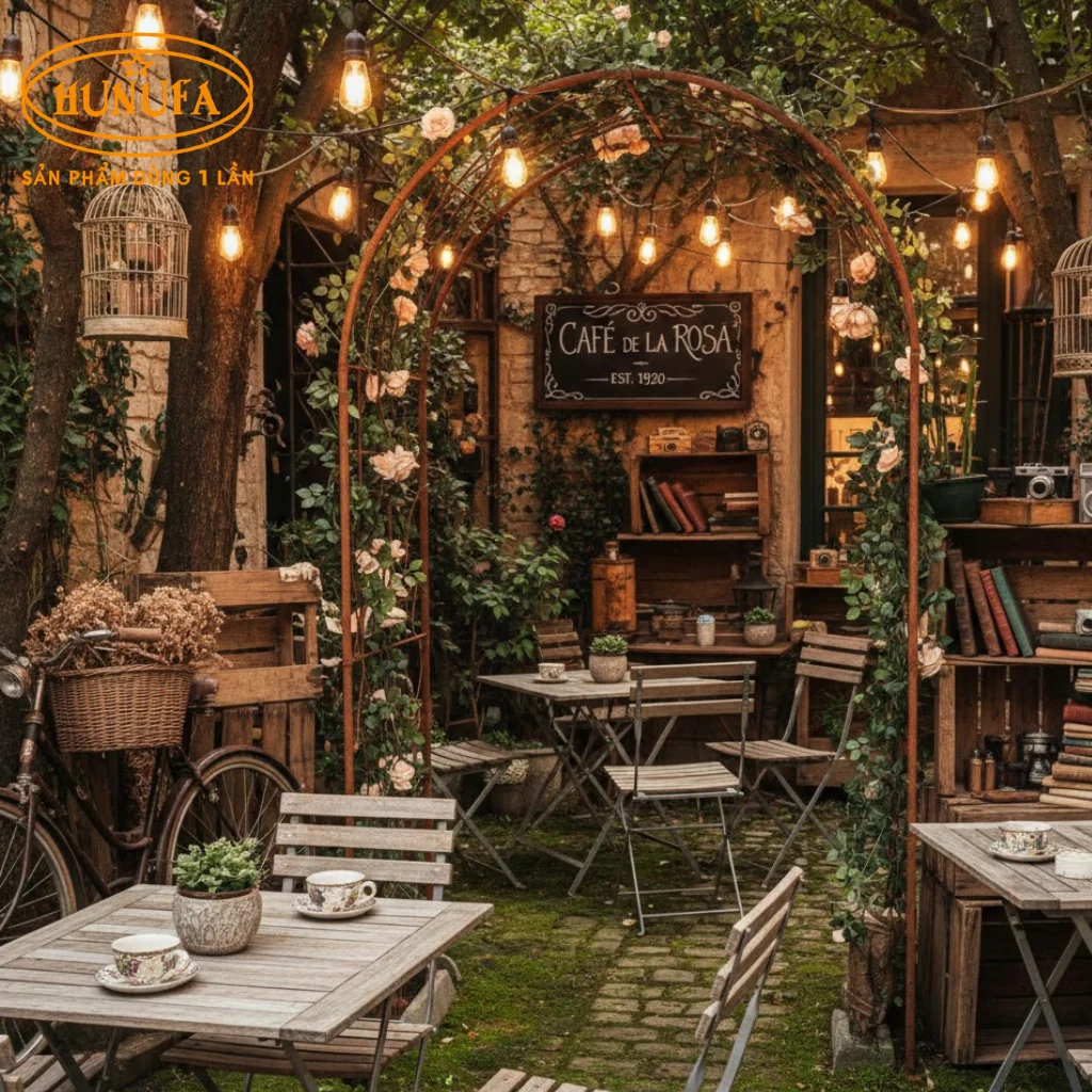 10+ Ý Tưởng Trang Trí Quán Cà Phê Sân Vườn Thu Hút Khách Ngay Từ Cái Nhìn Đầu Tiên