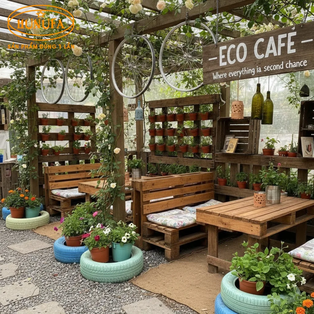 10+ Ý Tưởng Trang Trí Quán Cà Phê Sân Vườn Thu Hút Khách Ngay Từ Cái Nhìn Đầu Tiên