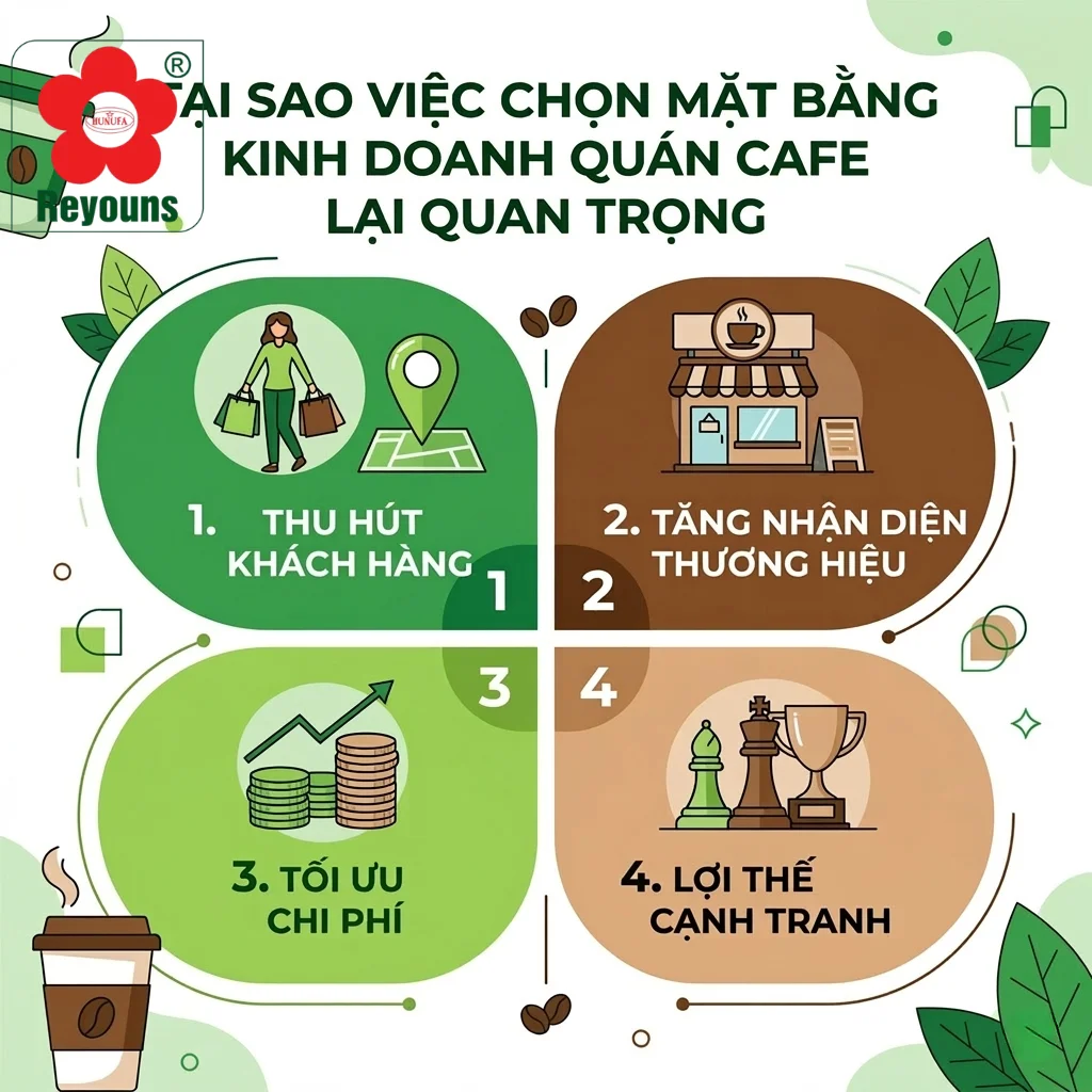 Cách chọn mặt bằng kinh doanh cafe hiệu quả cho người mới bắt đầu
