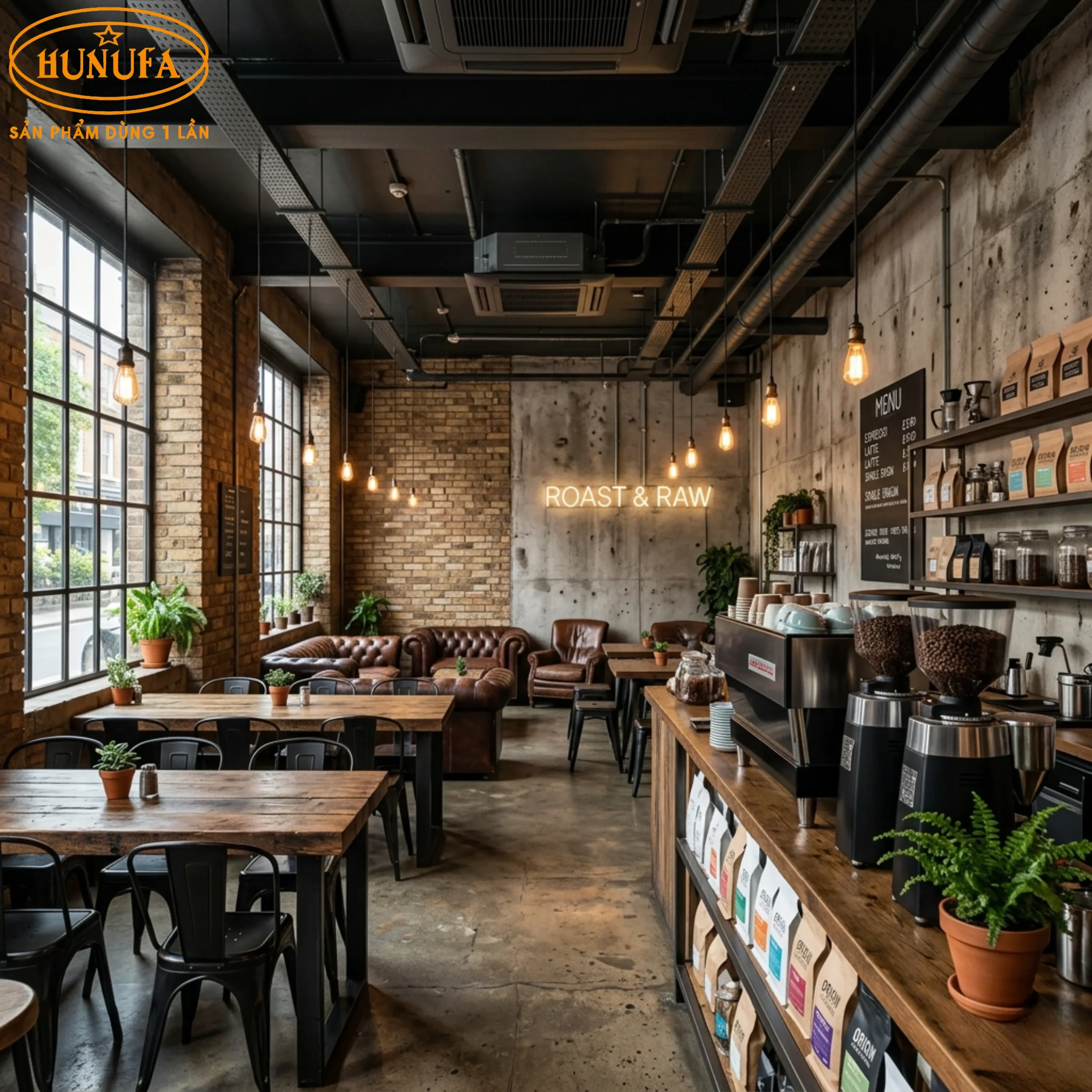 Cách phối màu cho quán cafe đẹp, bắt trend tăng doanh thu