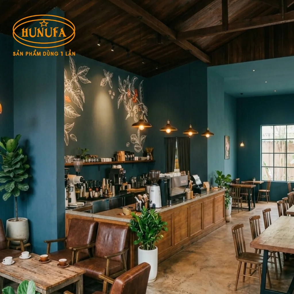 5+ cách phối màu cho quán cà phê thu hút khách hàng, tăng doanh thu